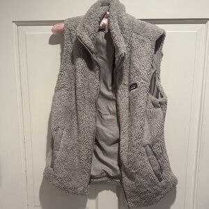 Patagonia Gray Fleece Vest